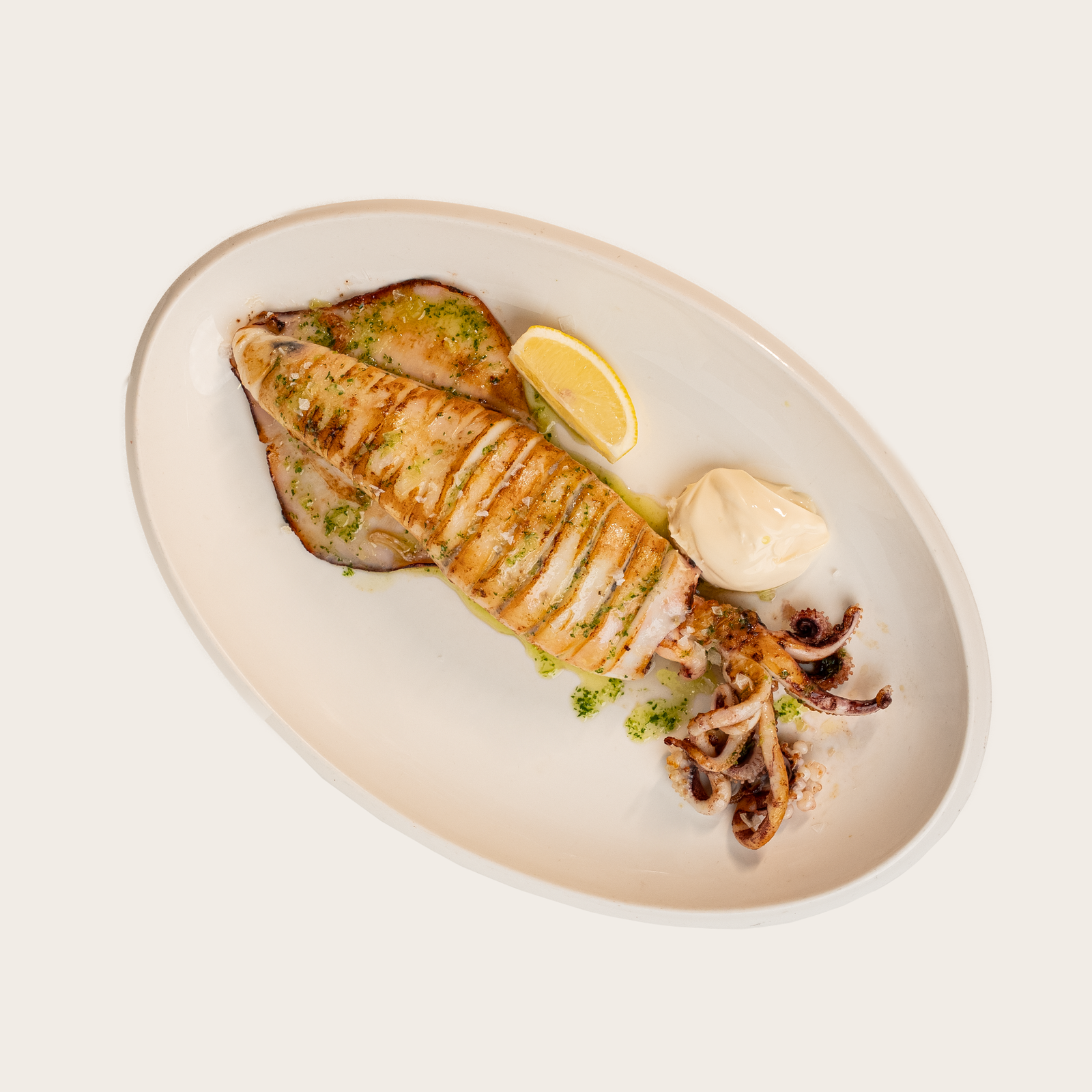 Calamar a la plancha