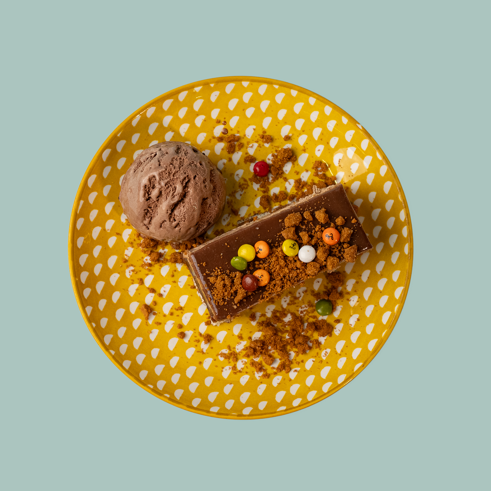 Tarta de chocolate crujiente